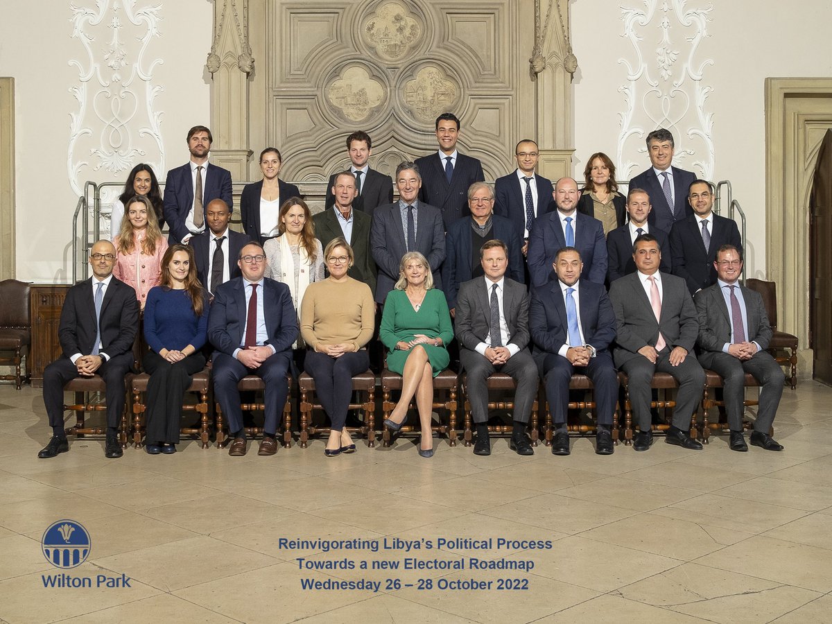 Nicola Orlando (@nicolaorlando) on Twitter photo At Wilton Park, 🇮🇹🇪🇬🇫🇷🇩🇪🇹🇷🇬🇧🇺🇸 confirmed support to <a href="/Bathily_UNSMIL/">SRSG Abdoulaye Bathily</a>’s efforts to foster #Libya’s elections. We encourage the relevant 🇱🇾 institutions & actors to finalize the necessary constitutional & legal requirements without delay, & to work together to overcome divisions. At Wilton Park, 🇮🇹🇪🇬🇫🇷🇩🇪🇹🇷🇬🇧🇺🇸 confirmed support to <a href="/Bathily_UNSMIL/">SRSG Abdoulaye Bathily</a>’s efforts to foster #Libya’s elections. We encourage the relevant 🇱🇾 institutions & actors to finalize the necessary constitutional & legal requirements without delay, & to work together to overcome divisions.