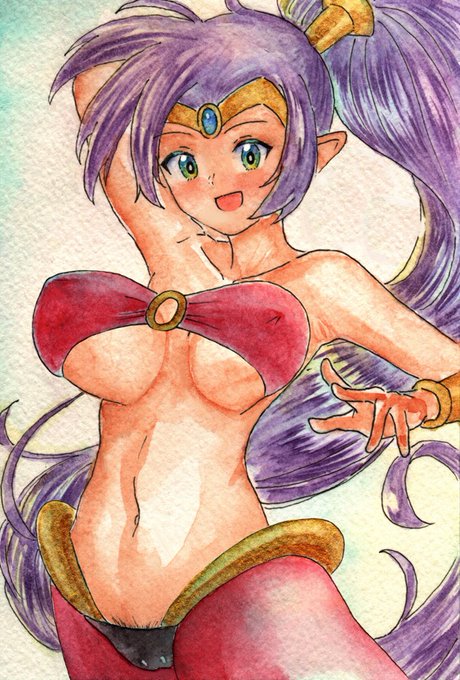 シャンティのイラストです 