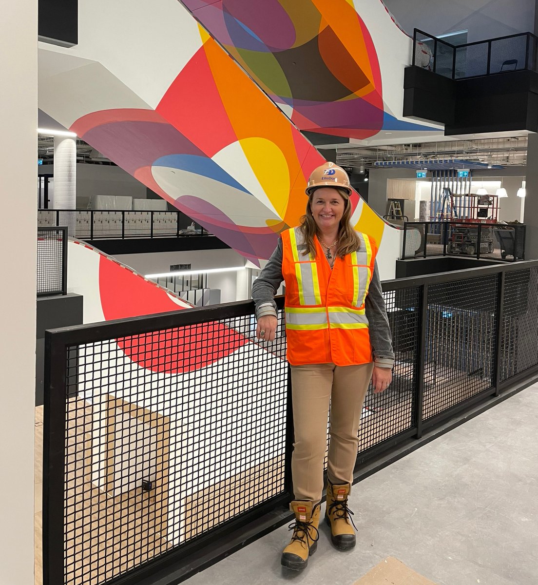 This week I had the chance to tour BMO Place which will be ready in early 2023.

The layout incorporates our commitment to zero barriers to inclusion and its digital first design fosters in-person collaboration and a hybrid way of working. #ProudtoWorkatBMO