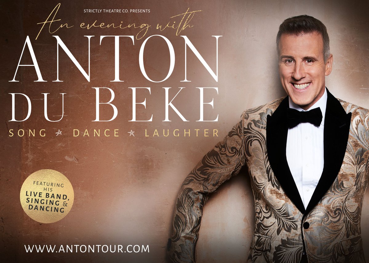 ** On Sale Now ** King of the Ballroom @TheAntonDuBeke returns to Glasgow Royal Concert Hall on Tuesday 24 October 2023. Book tickets at ticketsglasgow.com/Pages/EventDet…