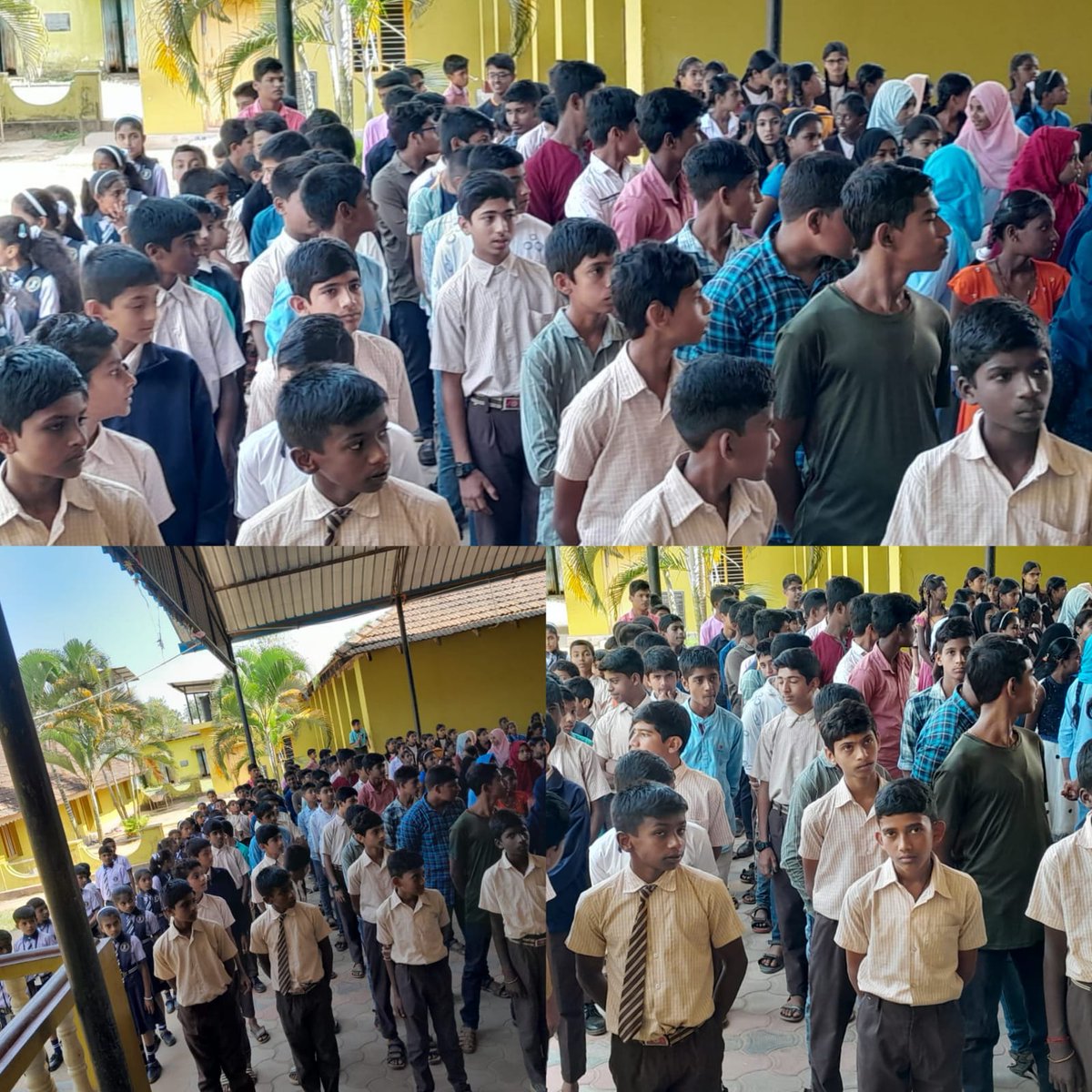 MAMSNRPura's tweet photo. ೬೭ನೆ ಕನ್ನಡ ರಾಜ್ಯೋತ್ಸವದ ಅಂಗವಾಗಿ ನಡೆದ 'ಕೋಟಿ ಕಂಠ ಗಾಯನ' ಕಾರ್ಯಕ್ರಮದಲ್ಲಿ ನಮ್ಮ  ಮೌಲಾನಾ ಆಜಾದ್ ಮಾದರಿ ಶಾಲೆಯ ವಿದ್ಯಾರ್ಥಿಗಳು ಮತ್ತು ಶಿಕ್ಷಕರು ಭಾಗಿಯಾದರು ಮತ್ತು ಕನ್ನಡದ ಪ್ರಮಾಣವಚನ ಸ್ವೀಕರಿಸಲಾಯಿತು. https://t.co/XROaJqf5KZ