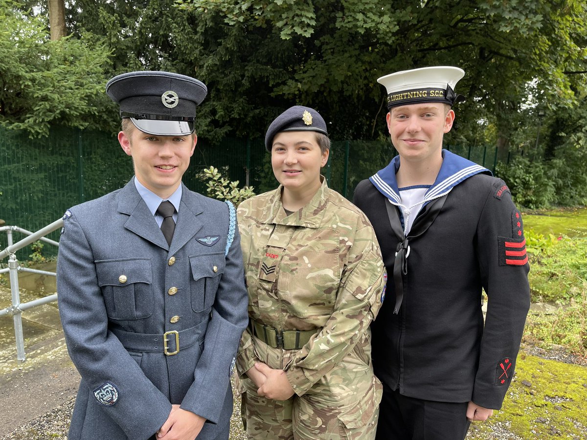 RFCAYH's tweet photo. Congratulations to outstanding cadets Kian, Piper and Keilan who have been appointed to the role of Lord-Lieutenant Cadets for South Yorkshire by HM Lord-Lieutenant Dame Hilary Chapman. 

https://t.co/SCA5WrnXlw https://t.co/ejuzoKDKLH