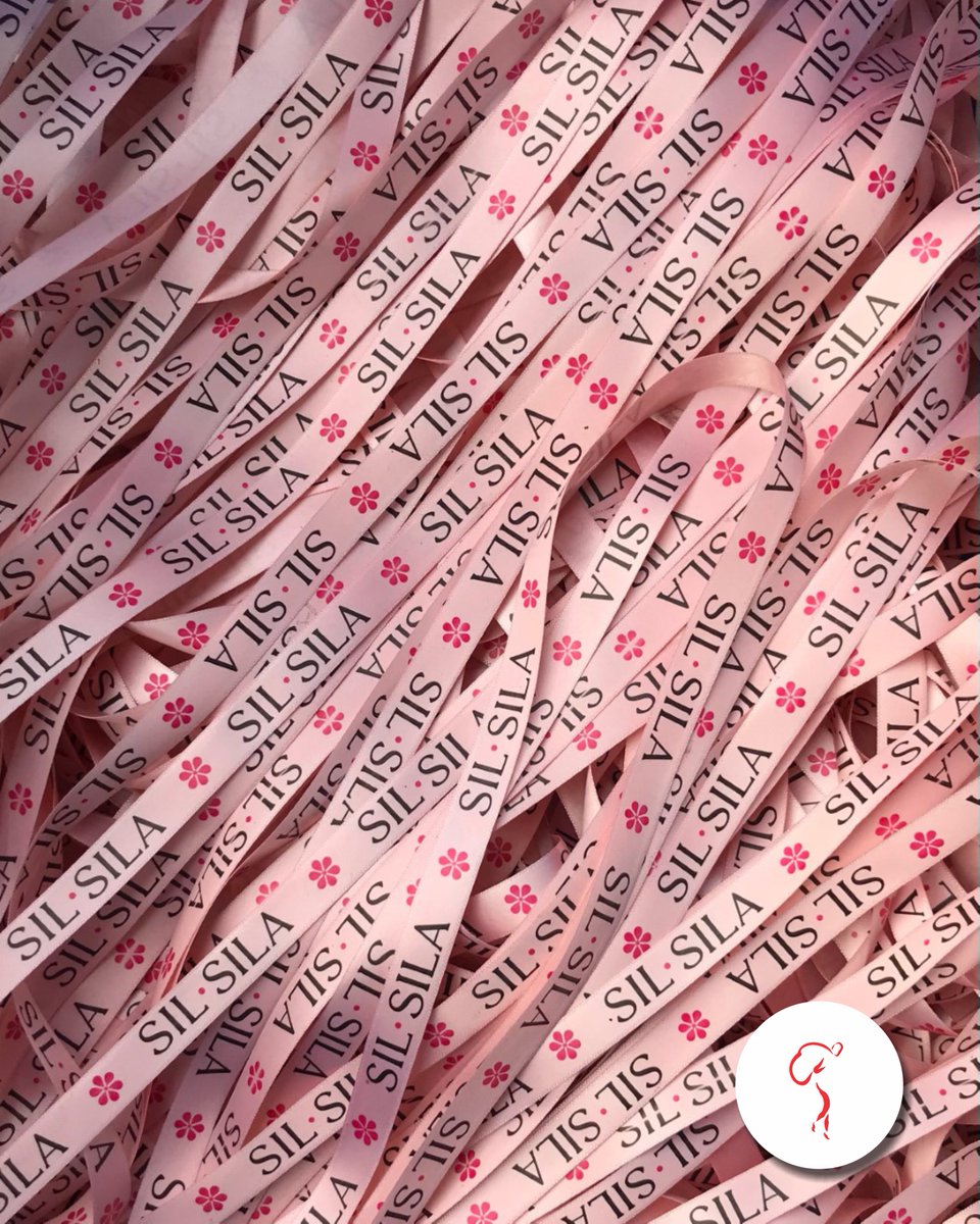 Personalised Double Colour Printed Ribbon.