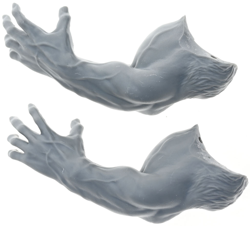 lsiwolf's tweet photo. Different angle of Blaidd's left arm of @justGruff 's model https://t.co/TdMVMNFuFY