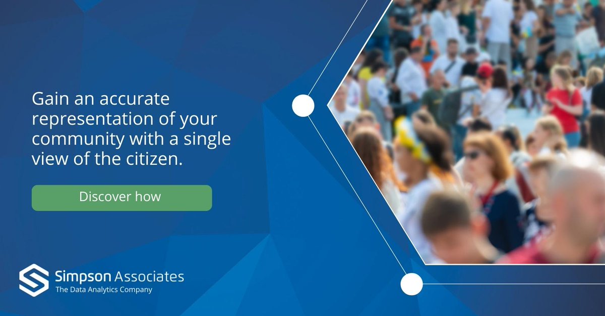 #LocalAuthorities have some of the richest data assets but often struggle to gain a clear view of a citizen. We can help you create a single trusted view of your data enabling you to get to vital insights quicker. Discover how. bit.ly/3SznOZM  #LocalGov #CitizenInsights