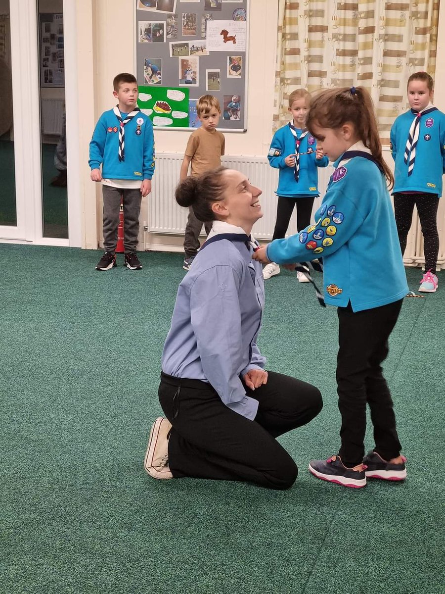 Awhile ago l had the Honour to invest my granddaughter into Beavers, she has now invested her Mum as a leader ! Which only means one thing...grandma has more badges to sew on !!
Photos by John Wilson