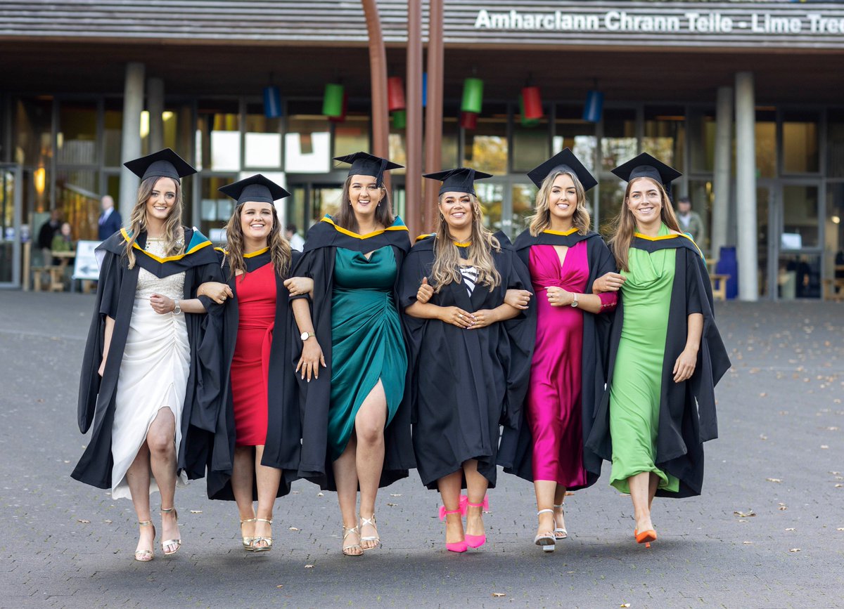 Congratulations to all of our graduates who have been conferred so far today. If you are attending this afternoon's ceremony you can find info on parking, robes, invites and our streaming link at mic.ie/graduation