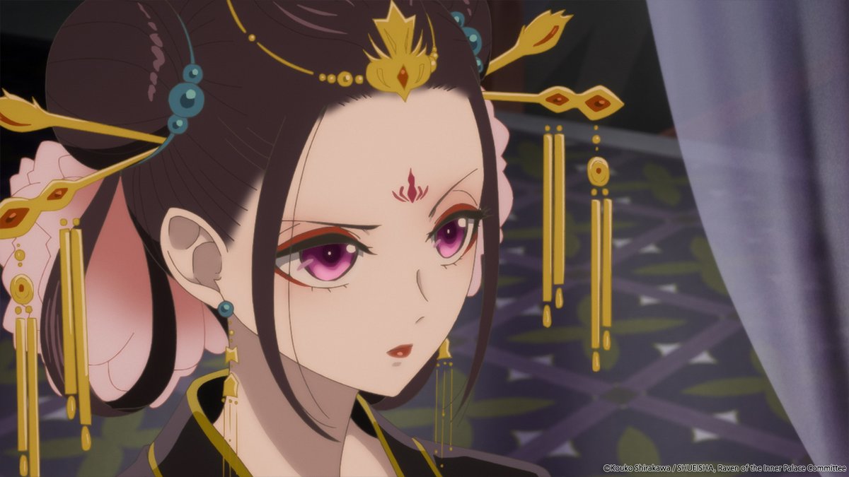 [애니플러스 10/30 01:00 방송 『후궁의 까마귀』 5화 "심복"] -고준의 침소에 밤마다 두 귀신이 나타났다. 그것 때문에 점점 초췌해져 가는 고준을...