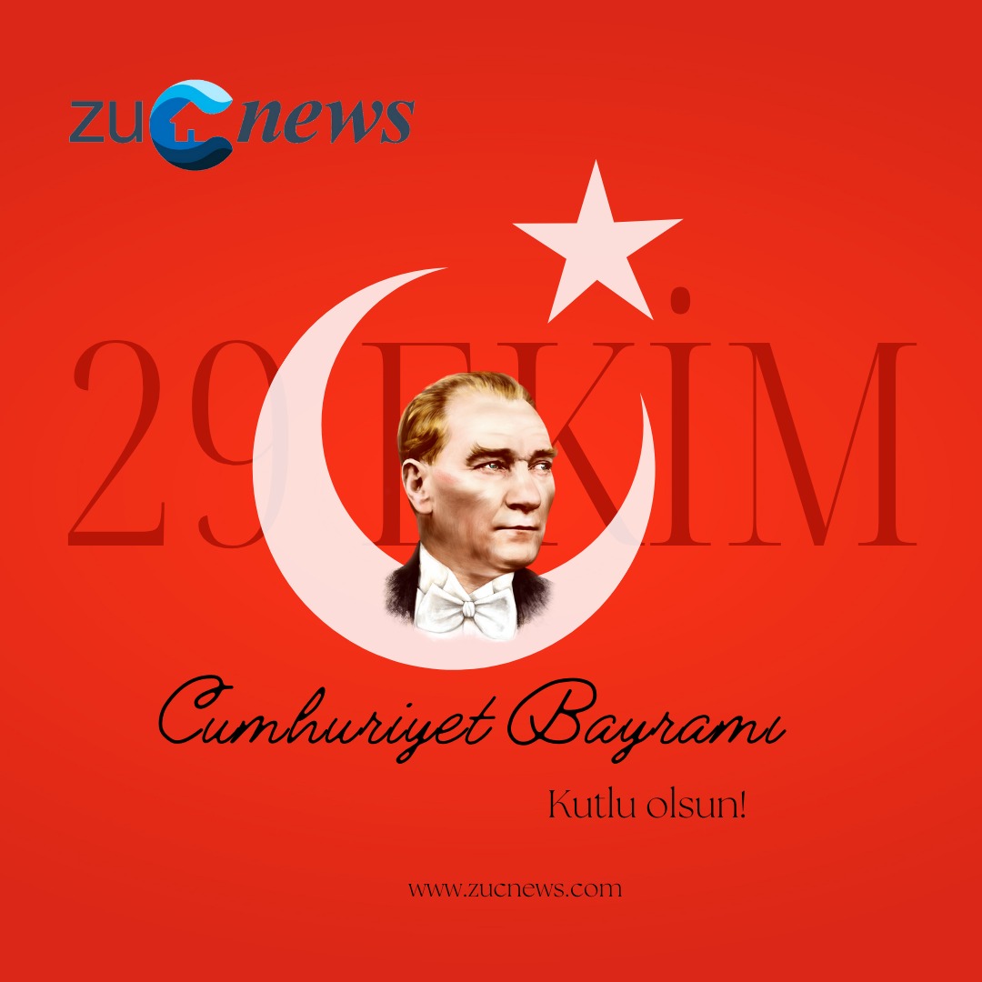 29 Ekim Cumhuriyet Bayramımız Kutlu Olsun....

#29ekimcumhuriyetbayramı #cumhuriyetbayramı #atatürk #zucnews
