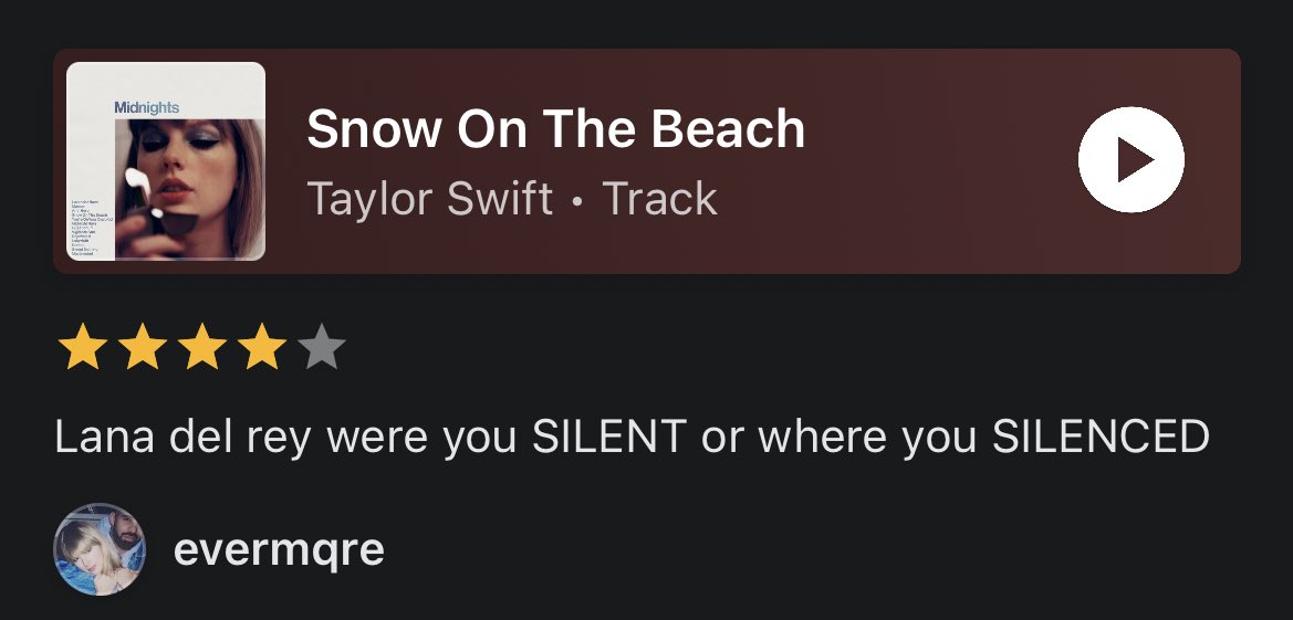 taylor reviews tweet media