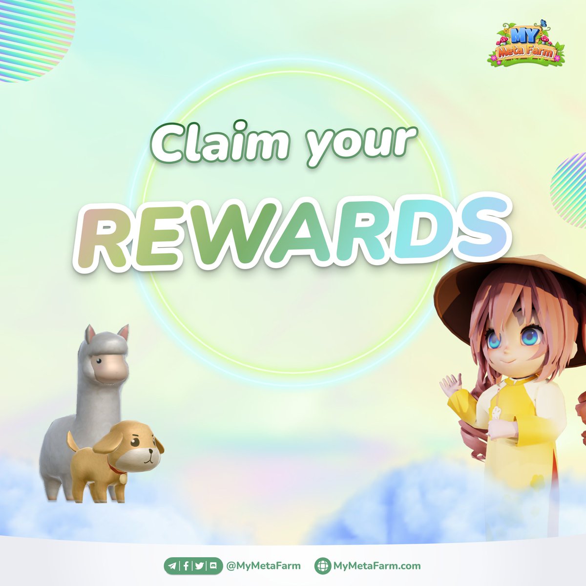 Claim the reward in the #MyMetaFarm x @TrantorDAO Campaign and @CSpaceOfficial #Airdrop! mymetafarm.com/metaverse Yeah! It's time to claim your Yukata #NFT and Ao Dai #NFT. Grab your reward now! 1/2