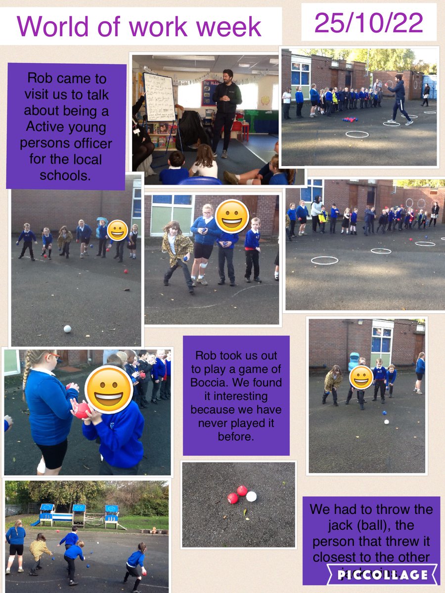 St Anne's Catholic Primary School (@stanneswrexham) on Twitter photo Rob from <a href="/ActiveWrexham/">Wrecsam Egniol / Active Wrexham</a> came in this week for World of Work week and saw lots of classes! He told us all about his job, how and why he got to do his job and he even played some Boccia with us! Rob from <a href="/ActiveWrexham/">Wrecsam Egniol / Active Wrexham</a> came in this week for World of Work week and saw lots of classes! He told us all about his job, how and why he got to do his job and he even played some Boccia with us!