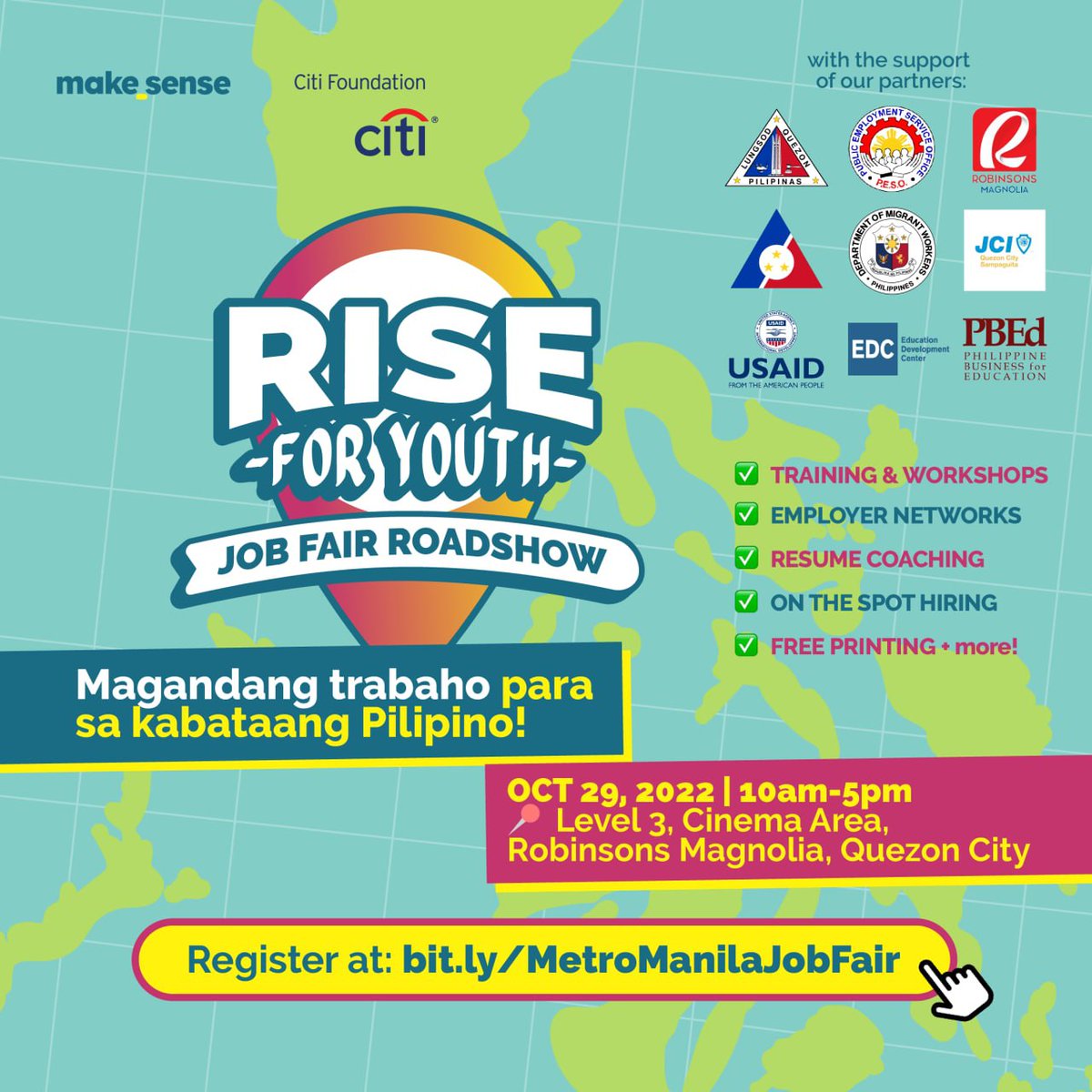 Quezon City Government on Twitter "MAGANDANG TRABAHO PARA SA KABATAANG