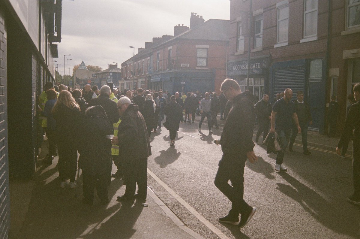 More Evertonians. @everton v Palace. All shot on expired film, and developed by @TakeItEasyLab