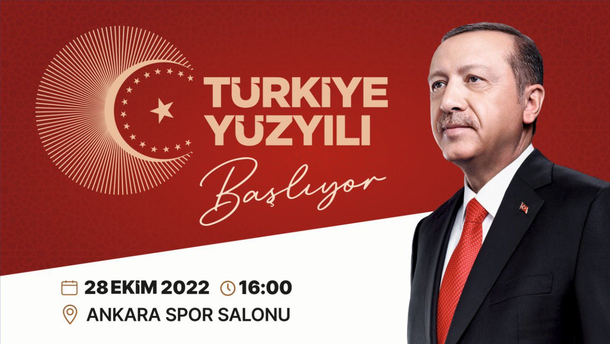 Gün Türkiye Yüzyılı'nın kurdela kesim günüdür.
Bu gün gözümüz kulağımız sadece Dünya Lidermiz Recep Tayyip Erdoğan da olsun.

Türkiye' mizin şahlanışının devamı için, 2023'te Cumhurbaşkanımız Sayın Erdoğan;
BİR DAHA GEL SANDIKTAN
#HAKdavalımAKsevdalım

#TOGG
Necati Şaşmaz
Devrim