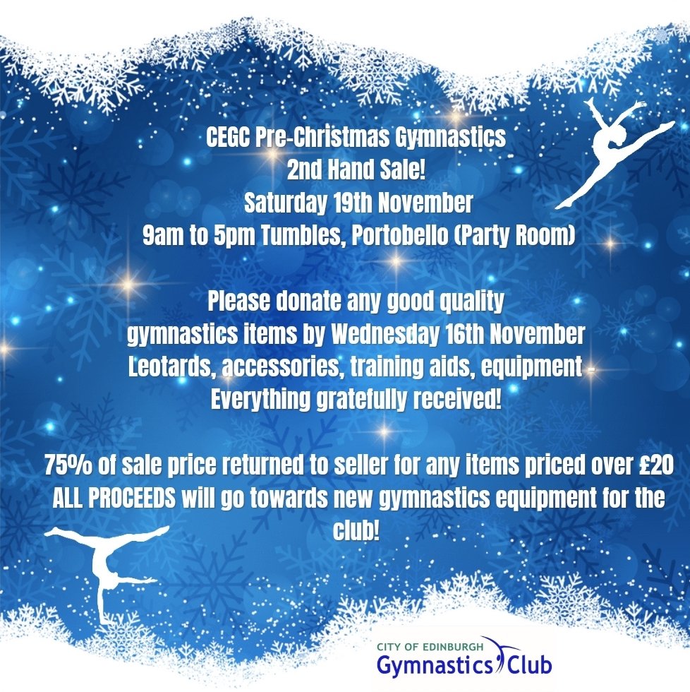 City of Edinburgh Gymnastics Club tweet media