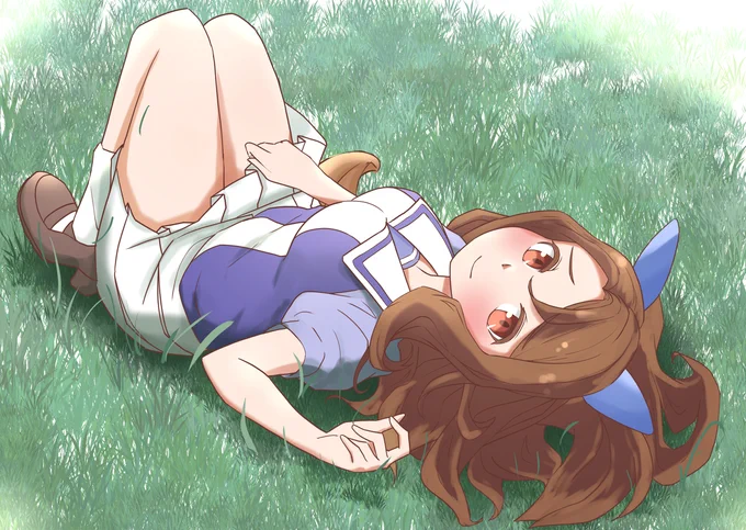 昼寝しすぎたキング #ウマ娘プリティーダービー #ウマ娘 #キングヘイロー(ウマ娘)  