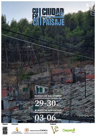 COACM_Cuenca's tweet photo. CUENCA,CIUDAD-PAISAJE

Participar en las jornadas CUENCA, CIUDAD-PAISAJE  que se desarrollarán los días 29/30 de octubre y 3/4/5/6 de noviembre de 2022

@COACM_Cuenca colabora y patrocina estas jornadas La asistencia a mesas redondas y talleres será gratuita para los colegiados https://t.co/t3ghKFLkEU