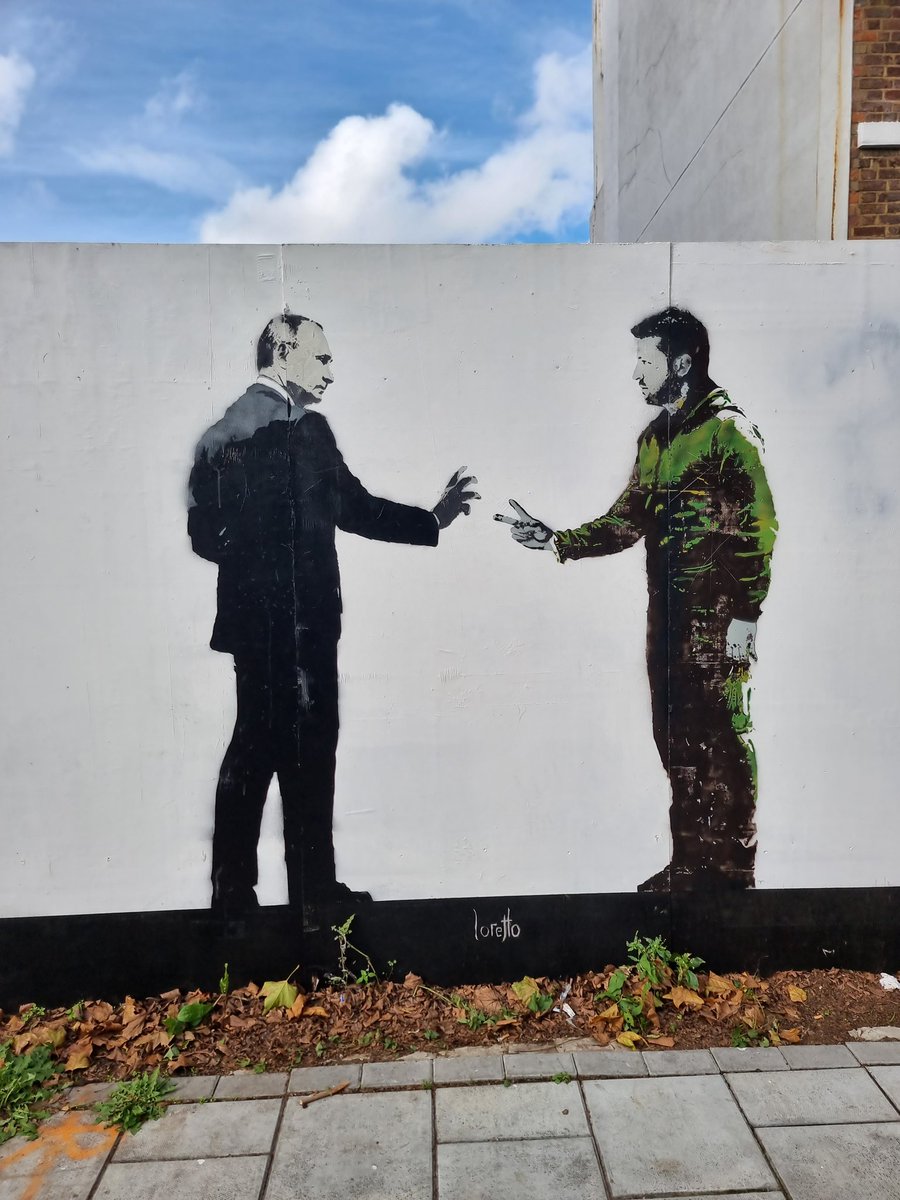 JuddMobile's tweet photo. Some #streetart I saw in #elephantandcastle area #london #mobilephotography #art #warinukraine #UkraineRussiaWar #UkraineWar #putin #zalinsky #uk #s21ultra https://t.co/1T1uG47quo