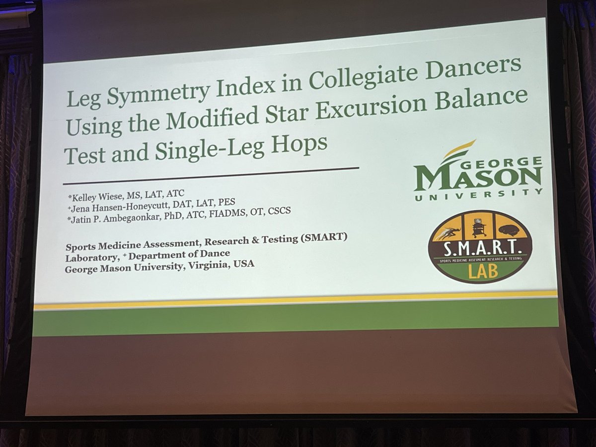 Jatin P. Ambegaonkar (@jatinambe) on Twitter photo Our <a href="/SMARTLabGMU/">SMART Lab</a> PhD Student Kelley Wiese rocking 😊🙌it when presenting at the <a href="/IADMS/">IADMS</a> Conference <a href="/MasonCEHD/">George Mason CEHD</a> <a href="/MasonMSAT/">Mason MSAT</a> #IADMS2022 in Ireland Limerick! Our <a href="/SMARTLabGMU/">SMART Lab</a> PhD Student Kelley Wiese rocking 😊🙌it when presenting at the <a href="/IADMS/">IADMS</a> Conference <a href="/MasonCEHD/">George Mason CEHD</a> <a href="/MasonMSAT/">Mason MSAT</a> #IADMS2022 in Ireland Limerick!