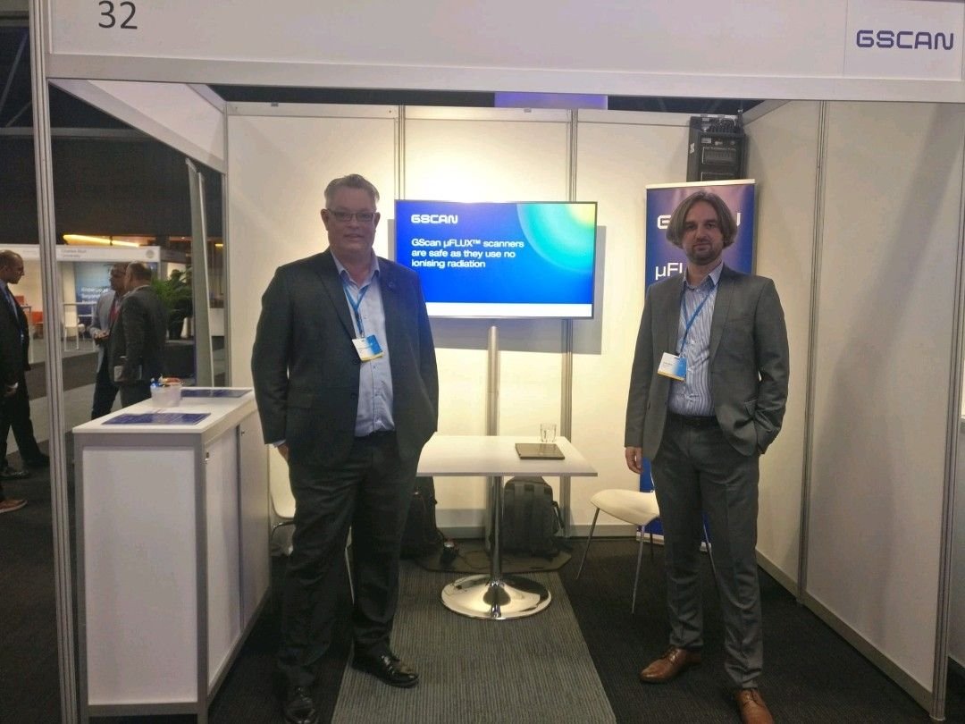 Our sales and marketing team at the World Customs Organization event in Maastricht. It is a milestone: our first international booth gathered many interested people hungry for innovation!
#GScan #ART #muonFLUX