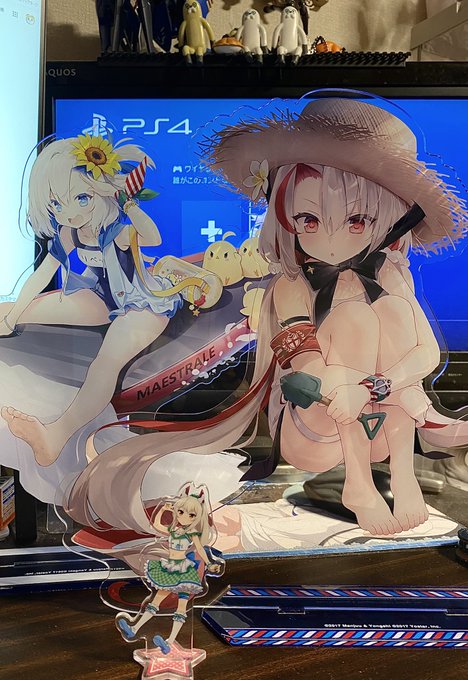 アズレンアクスタ受け取ってきた
でかい、 