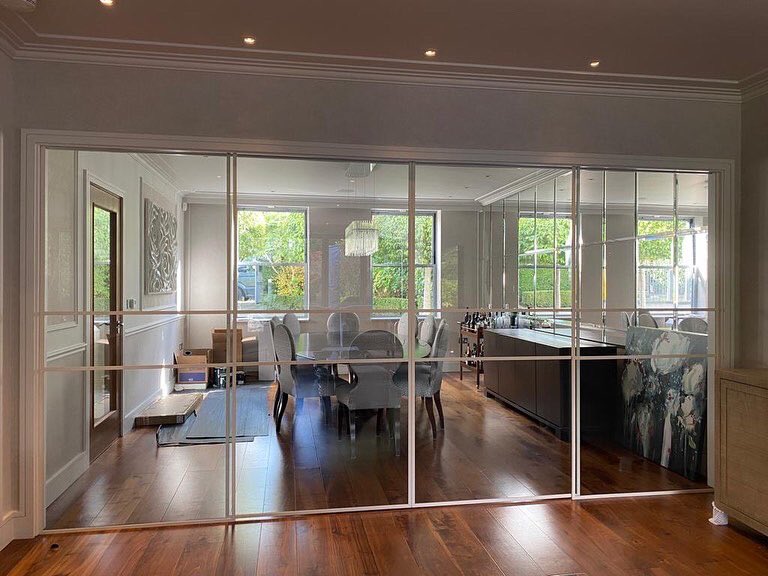 ghinteriorglass's tweet photo. Completed project - White framed sliding internal partitions in this stunning property ✨

Please contact info@ghinteriorglass.com or visit https://t.co/rHan3cXabC for more information on our internal partitions. https://t.co/522ePlp9yP