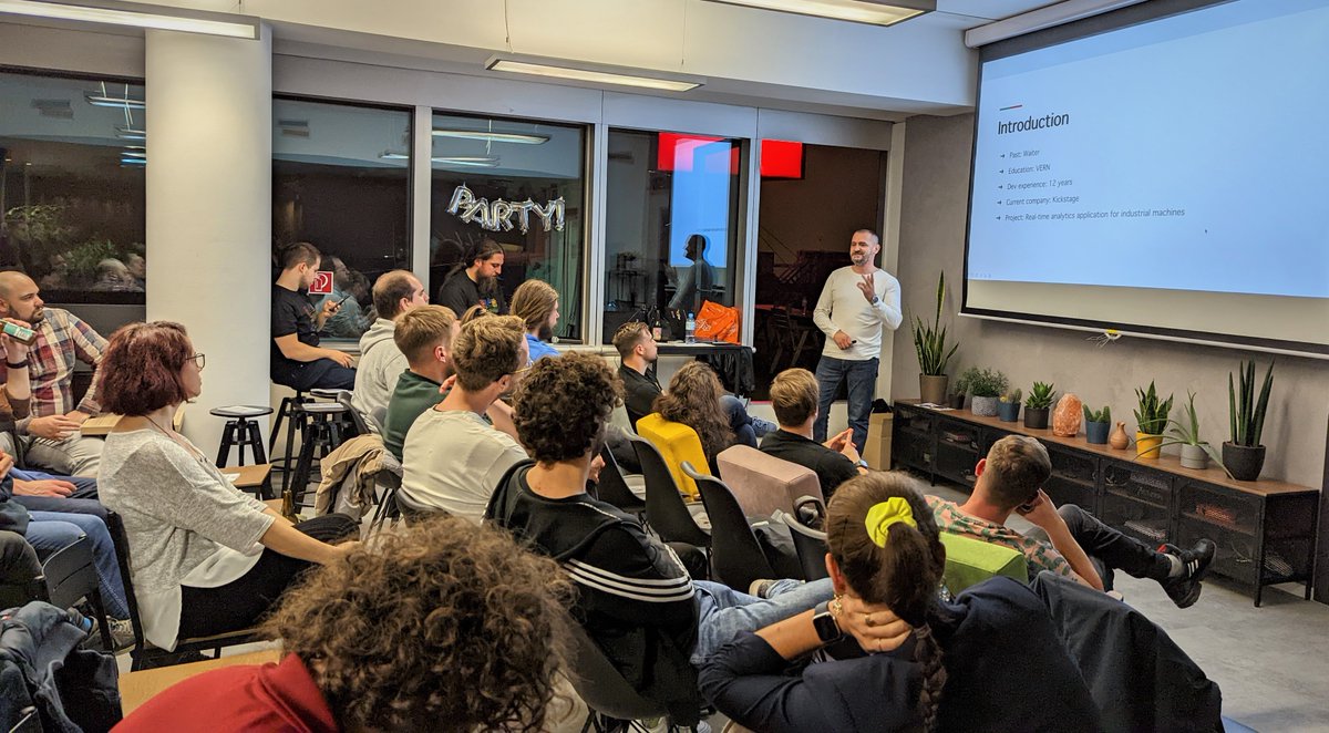 cinnamon_agency's tweet photo. The topic of yesterday's Google Developer Group (GDG) Zagreb Meetup in our Zagreb office was "Signed Endfront,"
#gdg #zagreb #developers #community #design #frontend #agencylife #softwaredevelopment #appdevelopment #webdevelopment #zagreb #belgrade #newyork #zerobullshit https://t.co/fhtqORhJa8