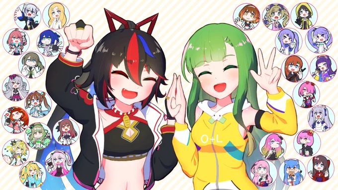#絵をあげて界隈を明るくしよう笑顔いっぱい!!!!!!!! 