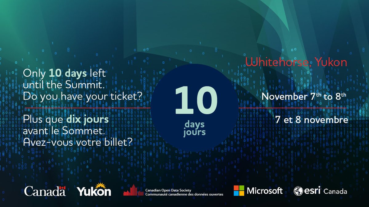 Canadian OpenData Society/Communauté canadienne DO tweet media