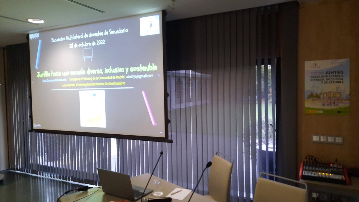 fyq_abel's tweet photo. Una gran experiencia en el Encuentro #eTwMultilateral22 que organiza @eTwinning_es en Madrid y de la que estoy seguro que saldrán proyectos impresionantes.

Gracias a Maria Luisa, Carlos y Miguel por la invitación a participar.

#eTwinningEsMagia

¡Nos vemos en eTwinning! https://t.co/yG7OZN1Ph0