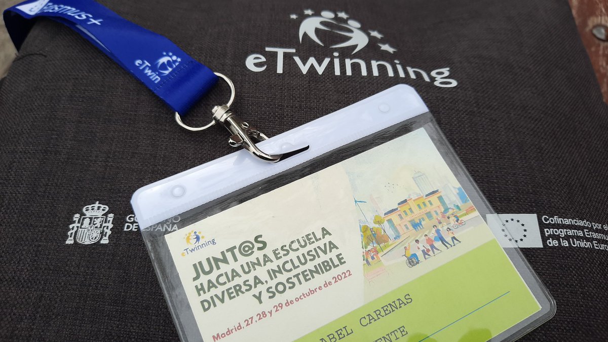 fyq_abel's tweet photo. Una gran experiencia en el Encuentro #eTwMultilateral22 que organiza @eTwinning_es en Madrid y de la que estoy seguro que saldrán proyectos impresionantes.

Gracias a Maria Luisa, Carlos y Miguel por la invitación a participar.

#eTwinningEsMagia

¡Nos vemos en eTwinning! https://t.co/yG7OZN1Ph0