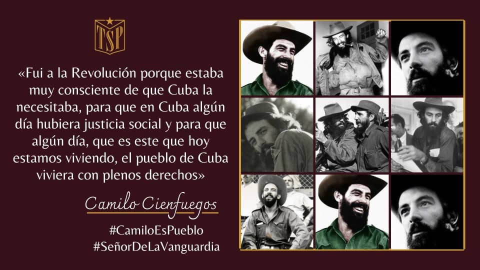 #MejorSinBloqueo#
Cuba vive y trabaja en tu ejemplo y tu obra