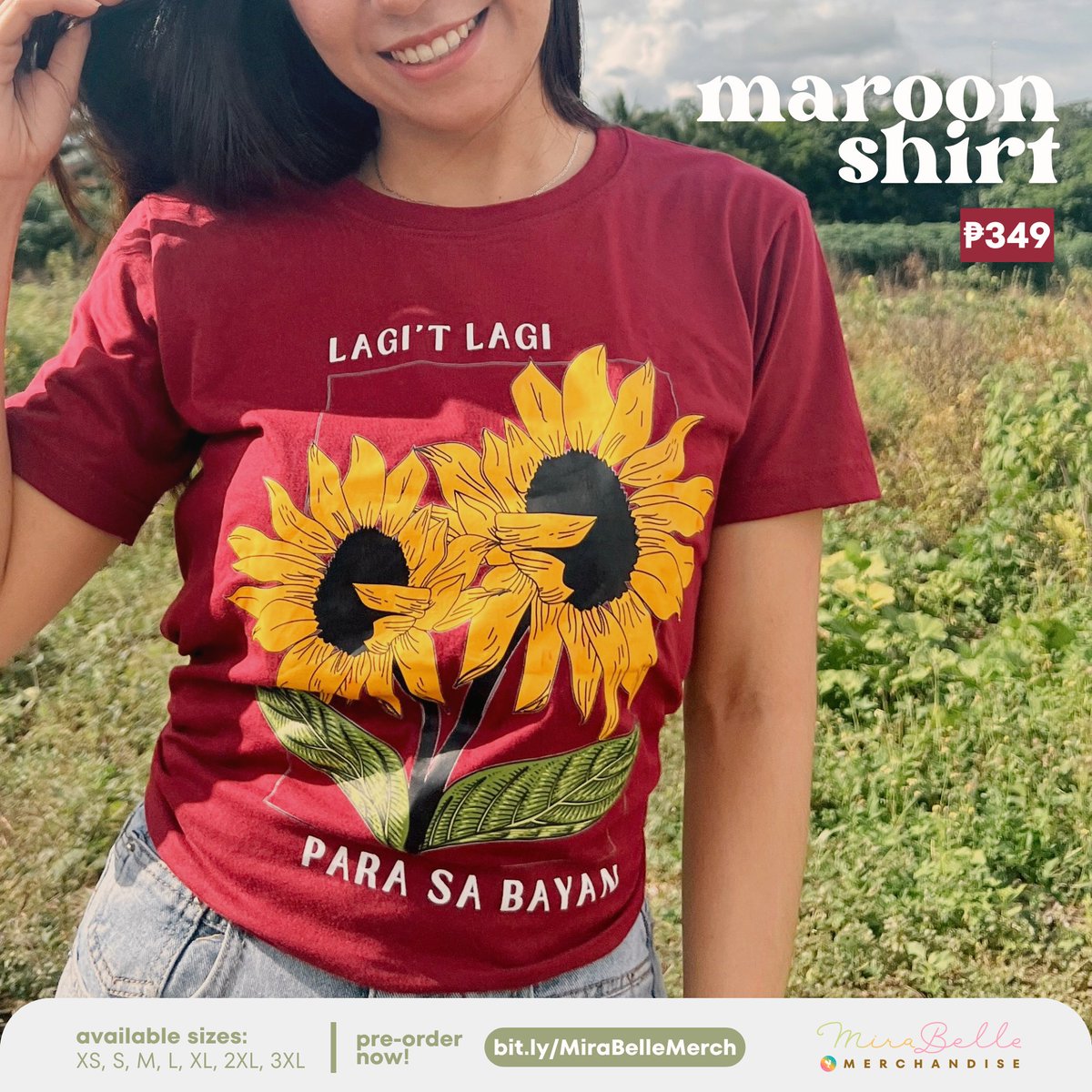 upmanilabelle's tweet photo. Hey! We've got something for you! ☀️

𝙈𝙞𝙧𝙖𝘽𝙚𝙡𝙡𝙚 is this year's merchandise line of UP Manila Belle all with sunflower designs, thus the name. 🌻 

Pre-order here 🧃⤵️
https://t.co/I370XV52Ti
https://t.co/I370XV52Ti
https://t.co/I370XV52Ti https://t.co/1eLFmsJq0u