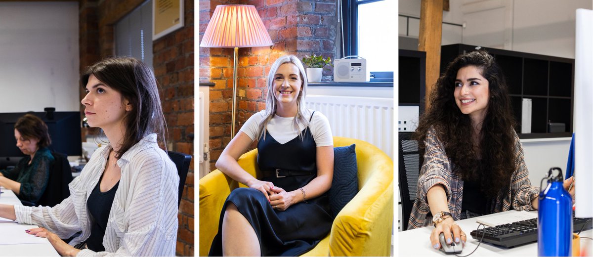 Today we celebrate the 3rd work-anniversary of Kori Hanson (#UIDesigner), Kathryn Blight (#COO) &amp; Nooshin Taravati (#FrontendDeveloper)!🥳 Thank you for being so central to the growth and success of Qrious over the past few years! #WomenInTech #InspirationalWomen #DreamTeam