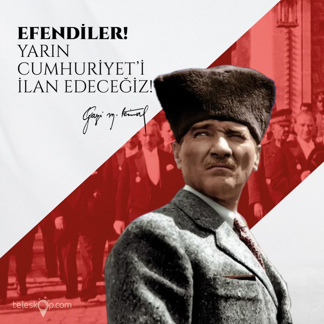 teleskopcom's tweet photo. Ulu Önder Mustafa Kemal Atatürk önderliğinde kurulan Türkiye Cumhuriyeti’nin 99. yıl dönümü kutlu olsun.
.
.
.
.

#29ekimcumhuriyetbayramı #29ekim #CumhuriyetBayramı https://t.co/rNPOPyiRlh