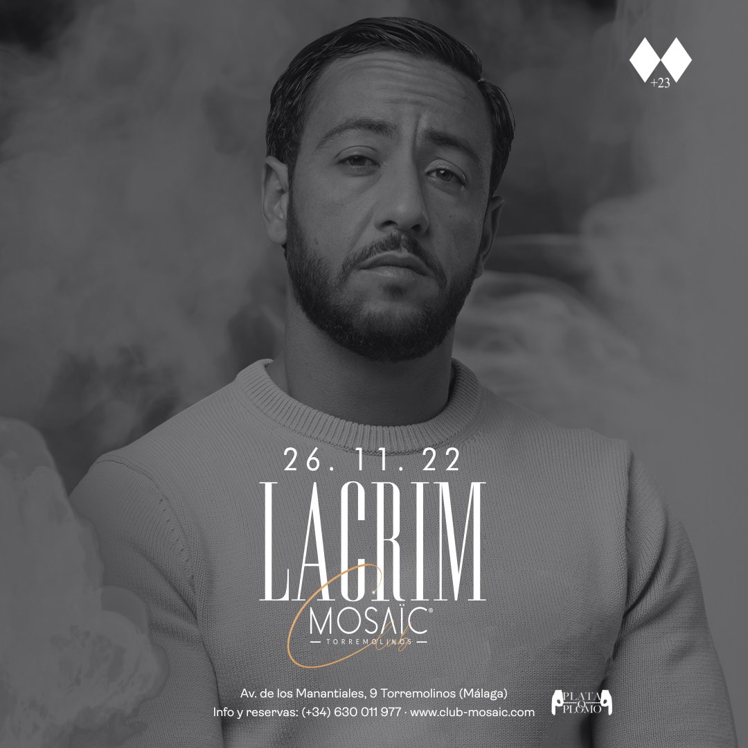 ▪ Mosaïc Club Torremolinos ▪
𝙻𝙰𝙲𝚁𝙸𝙼 𝟸𝟼.𝟷𝟷.𝟸𝟸 | 𝙼𝚘𝚜𝚊𝚒𝚌 𝙲𝚕𝚞𝚋 𝚃𝚘𝚛𝚛𝚎𝚖𝚘𝚕𝚒𝚗𝚘𝚜.|
club-mosaic.com/es/torremolino…