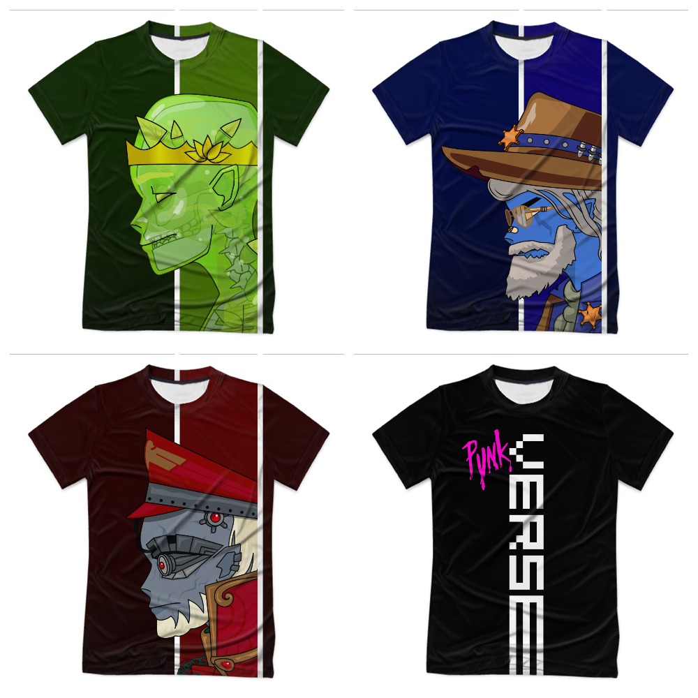 WavesPunks's tweet photo. We’ve experimented with the merch design a bit, what do you say? Which option do you like the most?
#NFT #Punkverse #merch https://t.co/D594AXn0ER