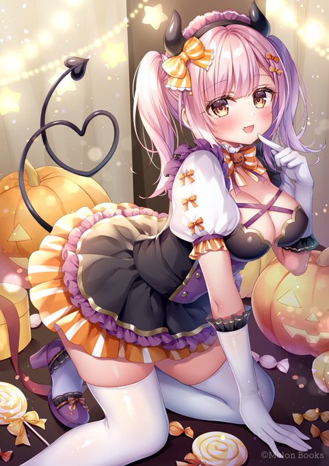 「お菓子かイタズラどっちがいい?♡」 
