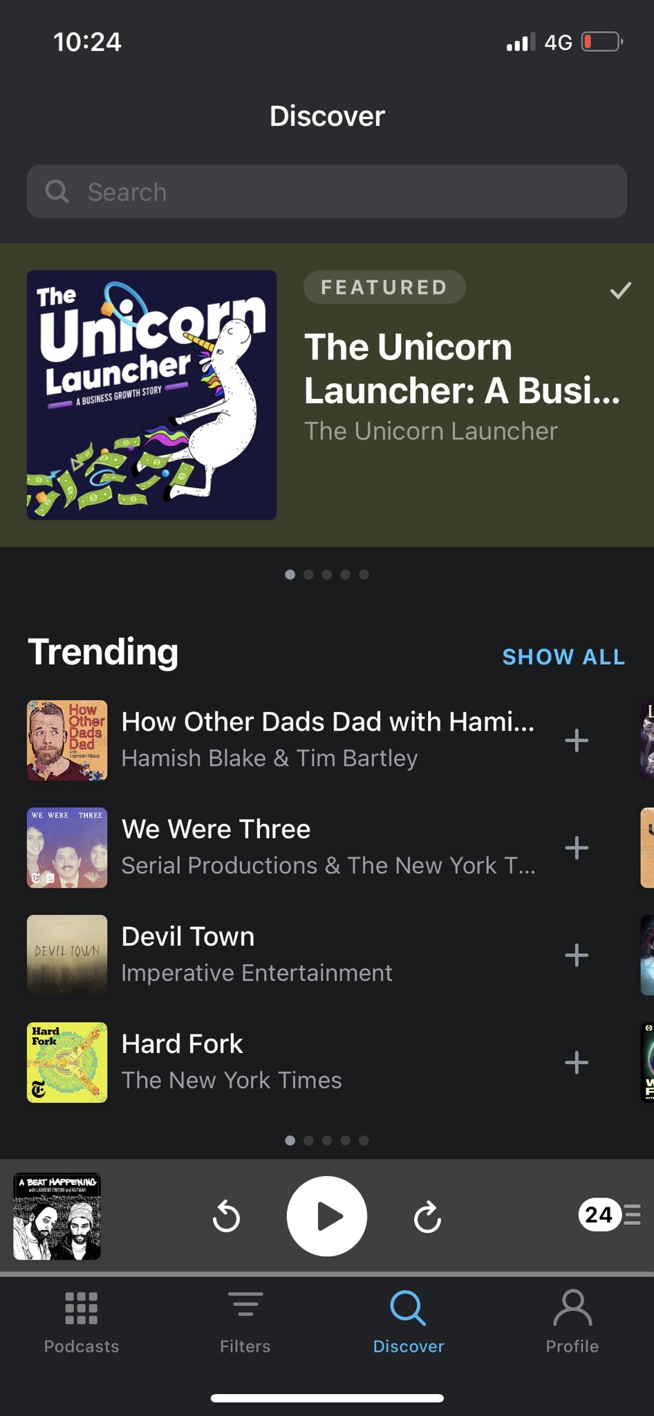 Pocket Casts (pocketcasts) / Twitter