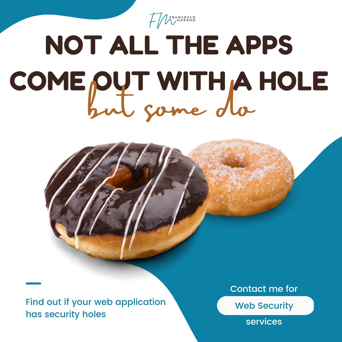 Not all the apps comes out with a hole… but some do

Every change to the source code can introduce new vulnerabilities.
It's important to do security activities to help detect and fix them. #cybersecurityawareness

#security #freelancer #securityservices #securityprofessionals