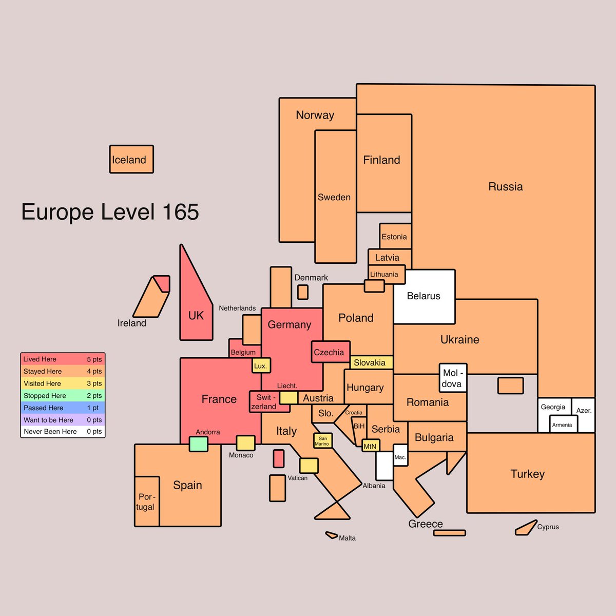 This is so self-indulgent but I don’t care.

Europe level 165! Just try to beat me. tenpages.github.io/us-level/eu.ht…