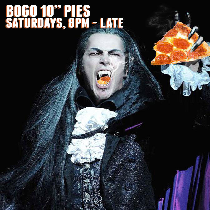 localpiebluff's tweet photo. Creatures of the Night!!! Enjoy Buy One Get One FREE on all 10" pies on Saturday starting at 8pm. 

#hiltonhead #hhi #hiltonheadisland #localpie #pizza #lowcountry #eatlocal #supportlocal #woodfiredpizza #southcarolina #restaurant https://t.co/dXYnlhnB5k