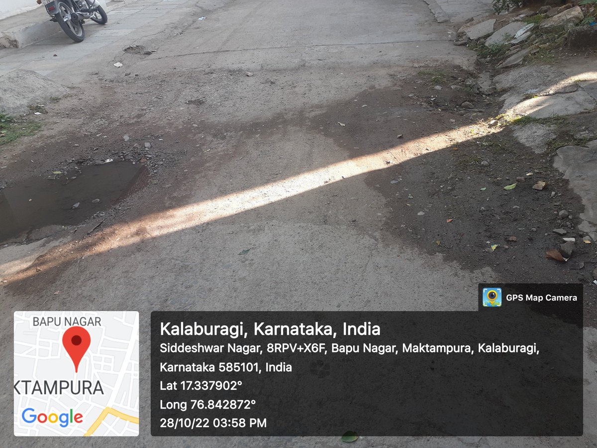 Sharank09810362's tweet photo. Request @KalaburgiCorp & @bhuvaneshpatil sir to remove unwanted speedbreakers which r #unscientific & #untechnical
its causing
1).Nonfeasibilty of vehicle movement
2).Accumulation of dust/dirty water leads to health issues.
#Siddeshwar Nagar Gazipur #kalaburagi(ward No.35). https://t.co/qc2y1QOJ8Z