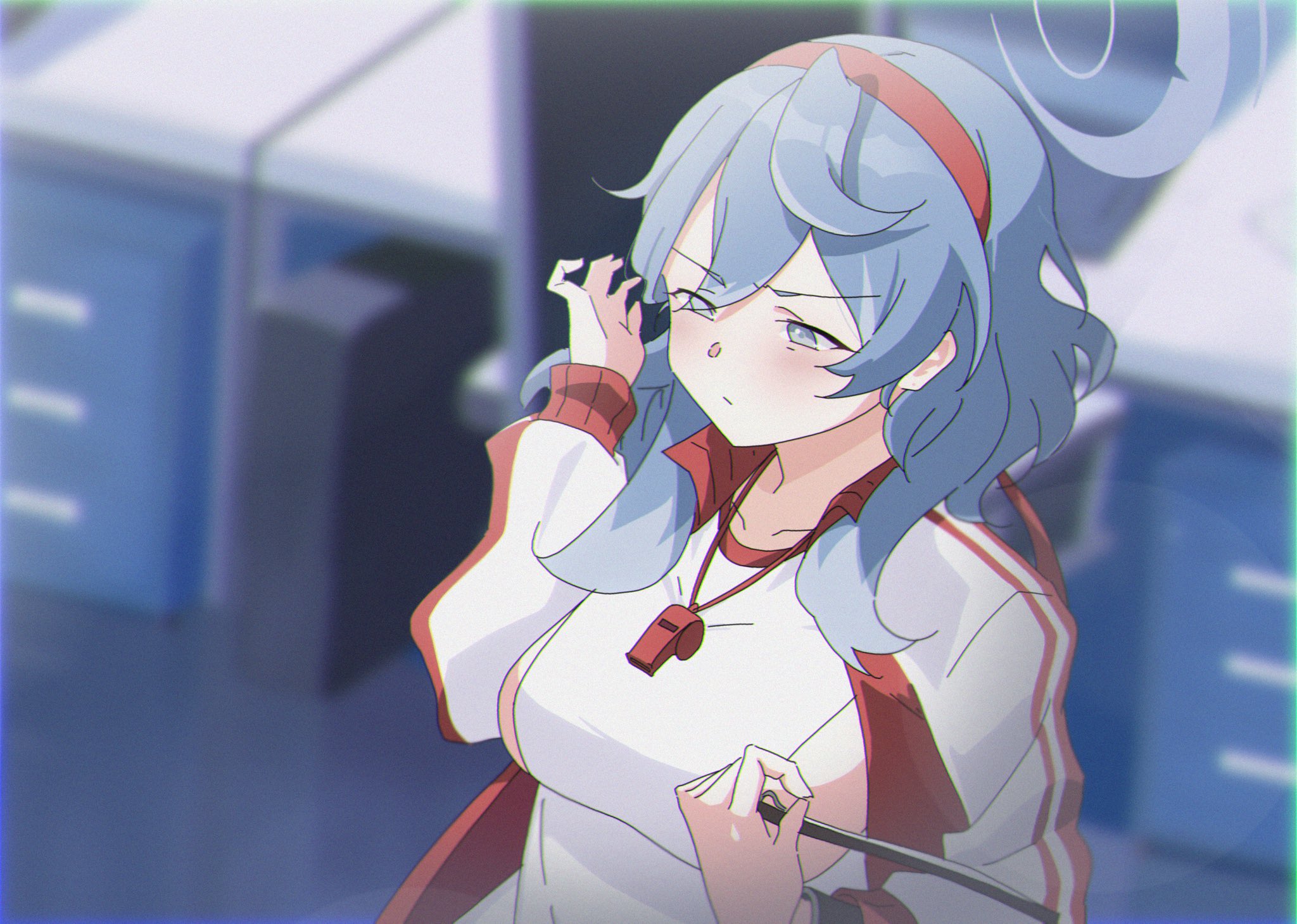 中国ブルアカ キヴォトス 晄輪大祭体操服コトリ缶バッジセット