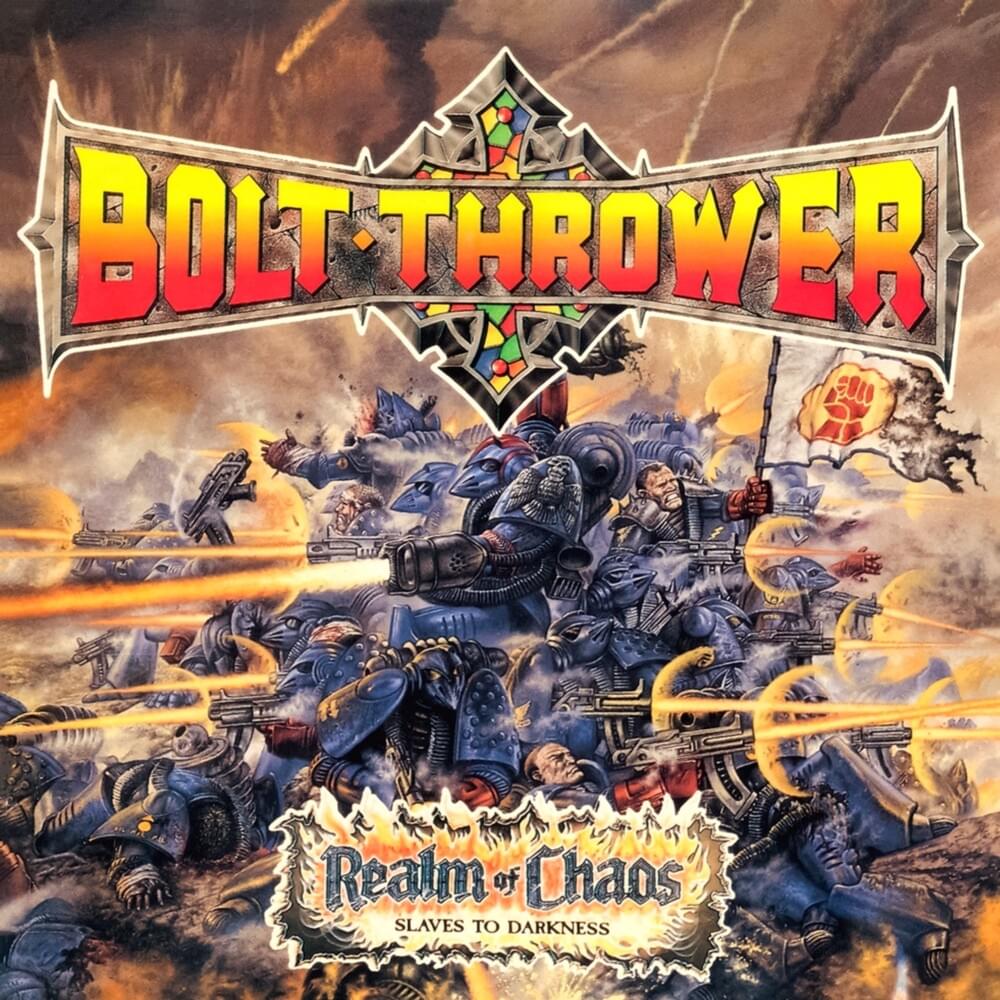 Bolt Thrower - Realms Of Chaos: Slaves to Darkness is now 33 years old! One of our drummer Andy's best work.