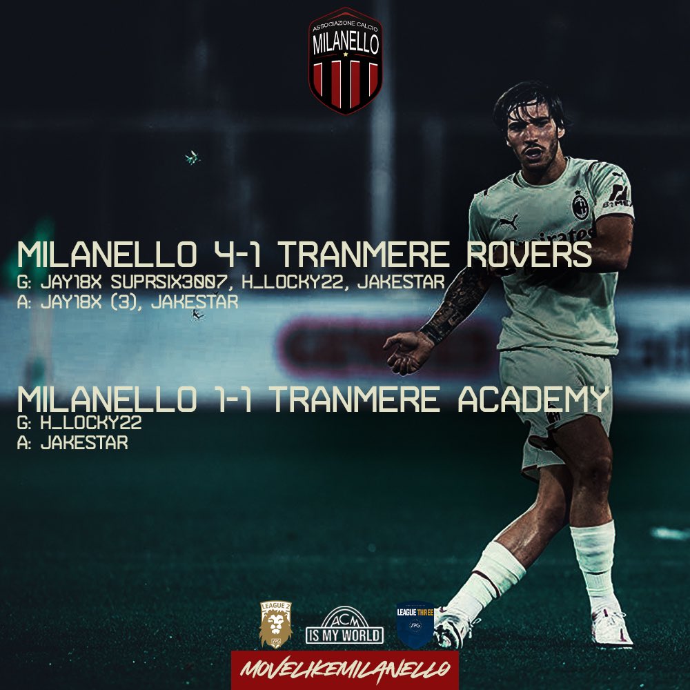 🔴 𝓐𝓒 𝓜𝓲𝓵𝓪𝓷𝓮𝓵𝓵𝓸 ⚫️ tweet media