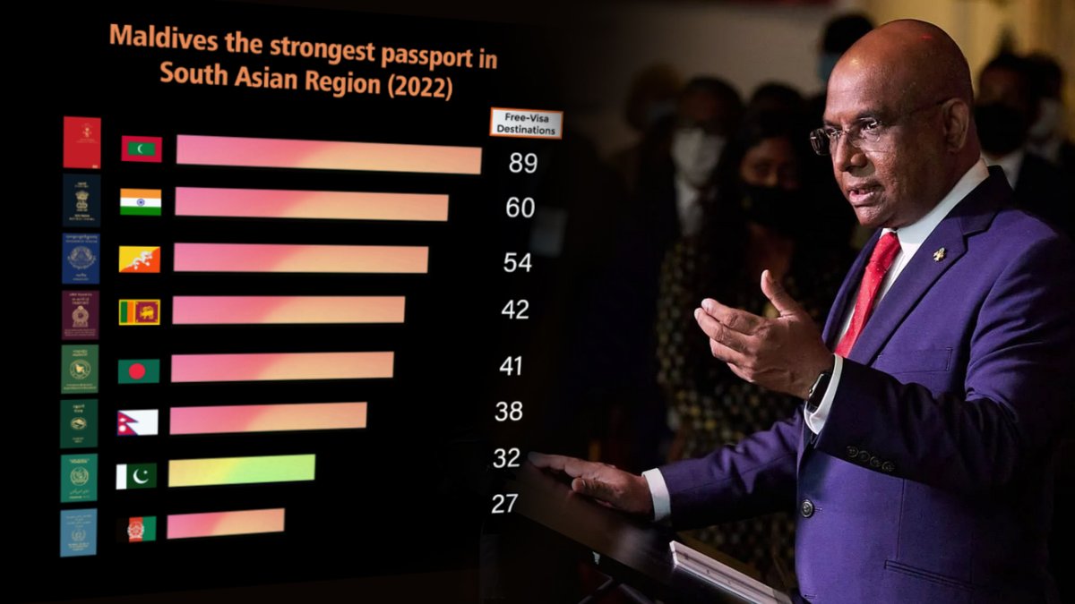 Minister of Foreign Affairs Abdulla Shahid has asked the European Union (EU) to grant Maldivians on-arrival schengen visas from all EU countries and also cut duties on fish exports. 🧵