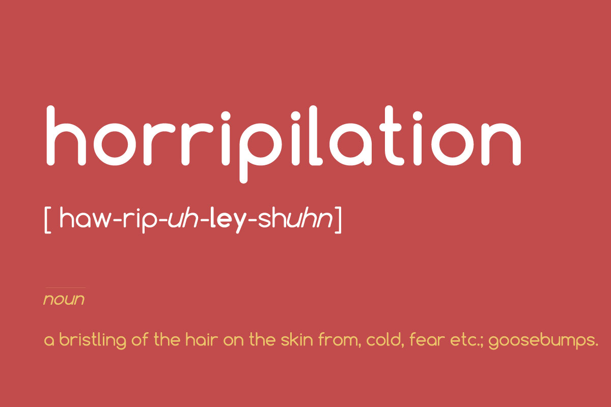 EnrgyRevolution's tweet photo. Our word for the Week: Horripilation.
Something experienced at Halloween or when non Energy Revolution™ members get their latest energy bill 😱 
#words #Halloween #energy #energybills #energycrisis https://t.co/Az9QrZSp06