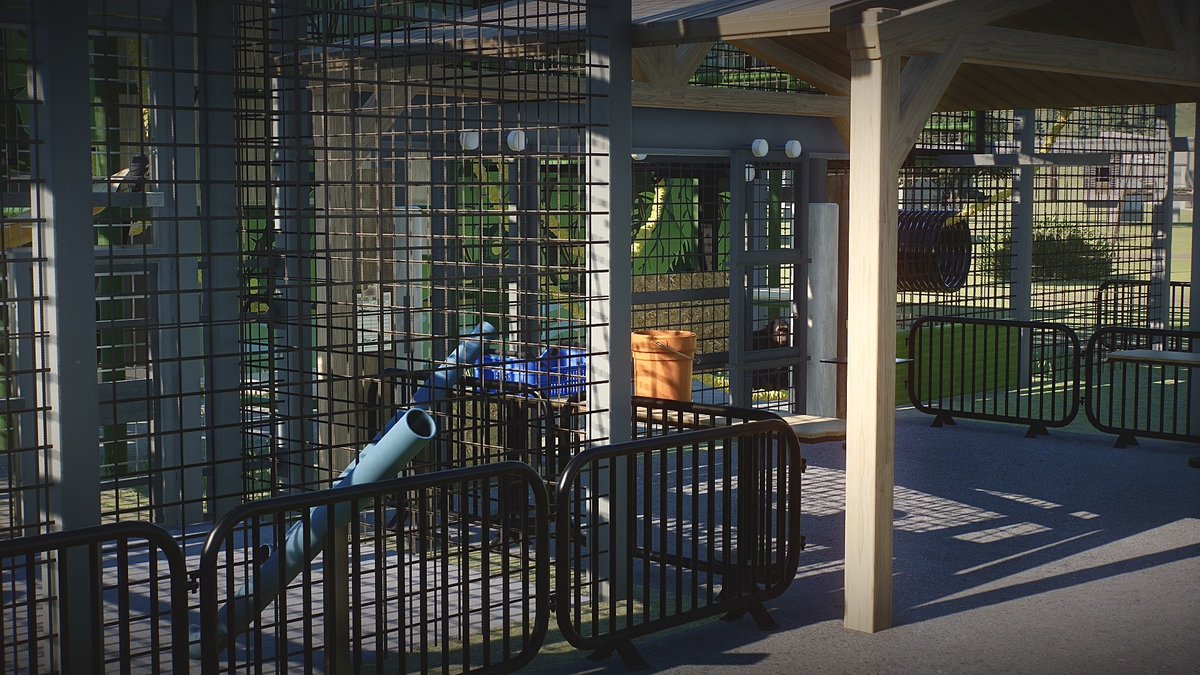 Something a little more “modern” than we are used to for a BeezyBuild lol #chimpanzee <a href="/PlanetZooGame/">Planet Zoo</a>